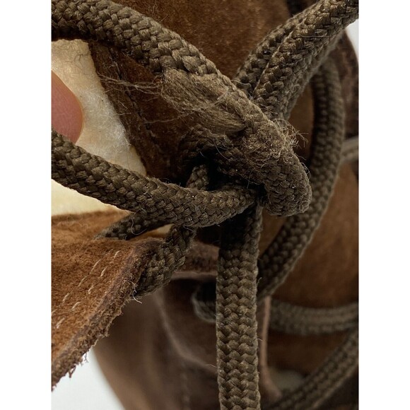 Sorel Shila Women's Size 7 Brown Suede Leather Fur Waterproof Boots, NL1536-256 - Picture 13 of 13